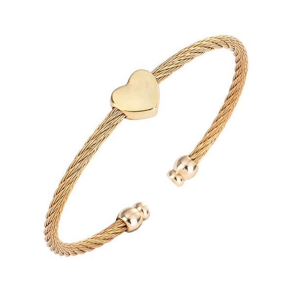

a05 stainless steel bracelet female bangle temperament jewelry ladies gift antique design women bangle elegant charms, Black