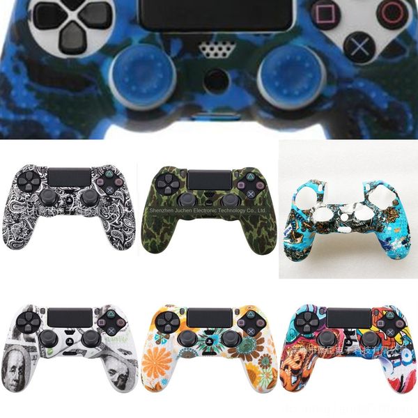 

7ljlv новой ps4 силиконовый чехол для анти - -сместите защитный чехол защитный контроллер игровую приставку playstation4 ручки