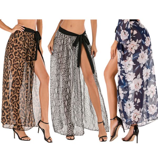 

sexy бинты прозрачного sarong swimdress мундир для пляжа купальник шифонового cover up бикини купальники лонг-бич кафтан сокрытия, White;black