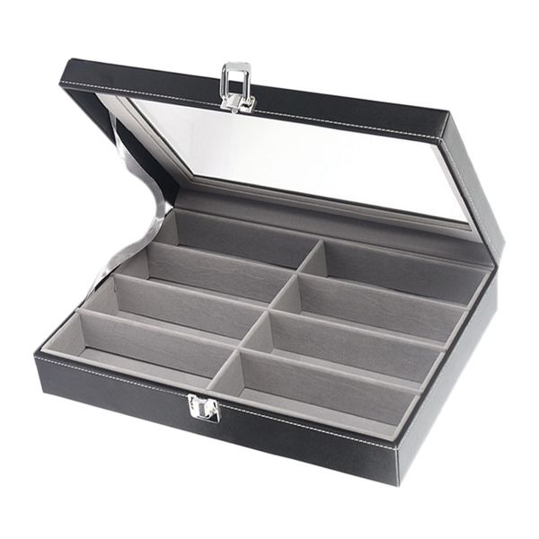 

8 слотов очки box солнцезащитные очки получить box, Silver