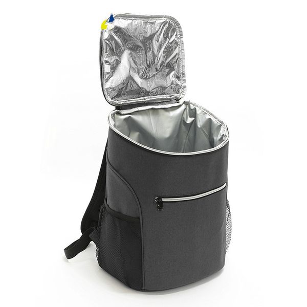 

new lunch picnic box insulated cool backpack 20l 600d oxford cloth big cooler bag ice pack fresh thermal shoulder bags, Blue;pink