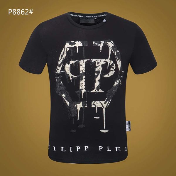 

2019 printed phillip plain t hirt fa hion ca ual fitne cool o neck men 039 bear t hirt ummer hort leeve men clothing 551