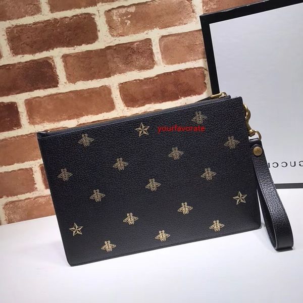

2020 высокое качество бренд дизайн письмо тиснение пчелка большой cluth star портфель натуральная кожа 495066 сумка