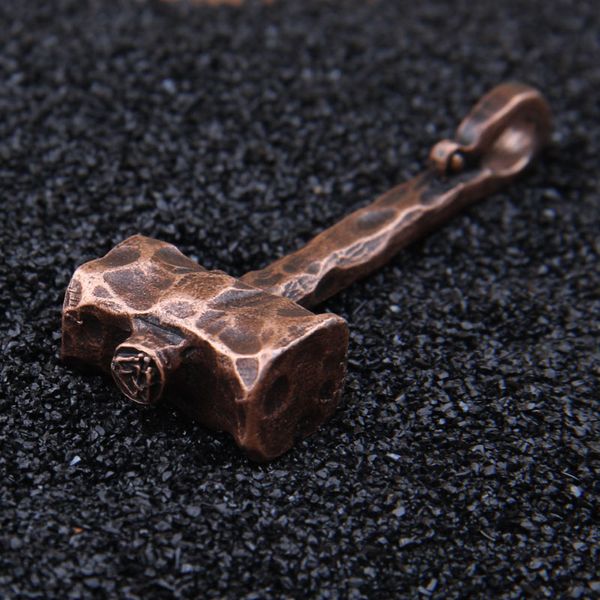 

men necklace scandinavian viking jewelry odin 's symbol of norse viking thor hammer warrior slavic norway valknut, Silver
