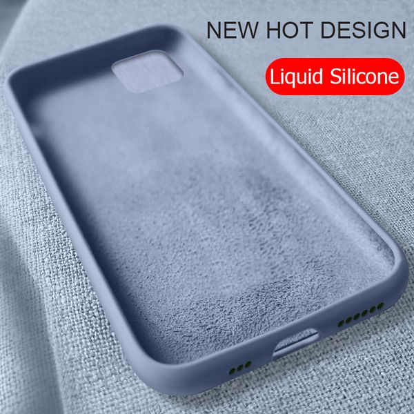 

для apple iphone 11 pro max чехол жидкая силиконовая резина мягкая обложка для apple iphone 11 iphone11 2019 phone case ударопрочный