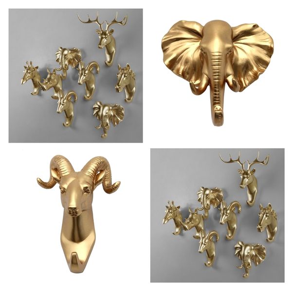 

set of 2 nordic style resin hook hat hanger rack decorative for l