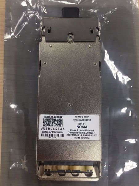 Original CFP2-100GBASE-SR10 für NOKIA 10X10G MMF Transceiver Modul 100-Gigabit Ethernet 100GBASE-R Optische Netzwerkschnittstelle für Juniper