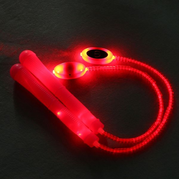 

2.8m jump rope led luminous wireless jumping rope flashing skipping springtouw speed gym fitness corda de pular