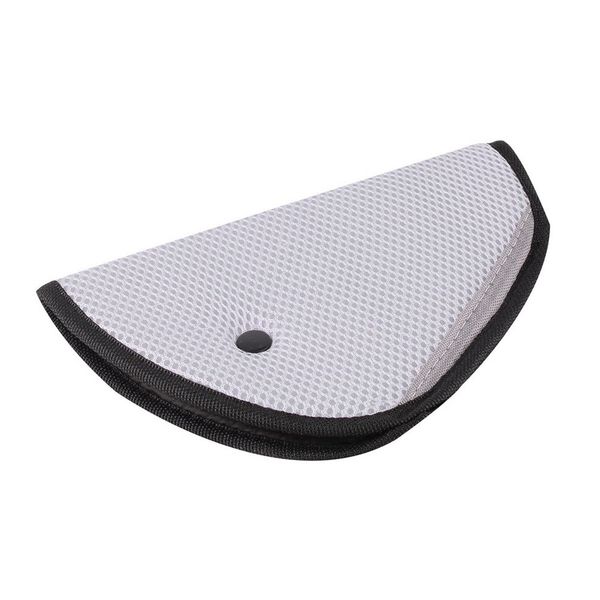 

grey baby kids car safety cover strap adjuster pad harness children seat belt clip 10pcs