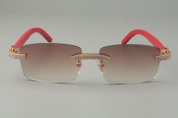 

luxury plaid white hand-engraved colors 19 glasses, natural sunglasses diamond wood / various 56-18-135mm row 352412-b, size: double htfxt, White;black