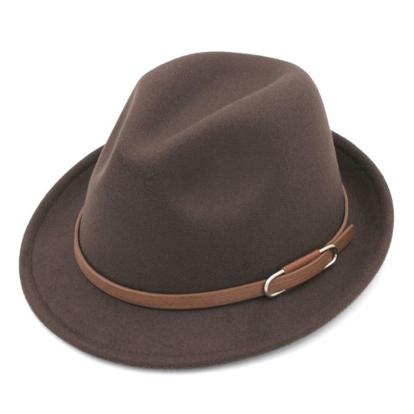 

stiff brim hat new fashion jazz fedora outdoor beach party gangster caps multicolor casual classic stylish trilby men women, Blue;gray