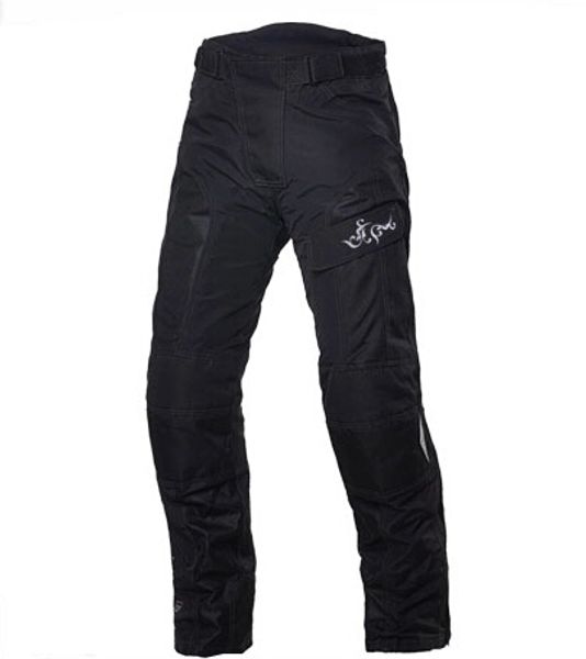 

girl motocross trousers pants with reflect print,oxford professional outdoor women pantalon moto,breathable windproof, Black;blue