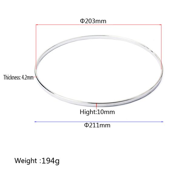 

8'' ukulele tension hoop for banjo string instrument accs replacement parts