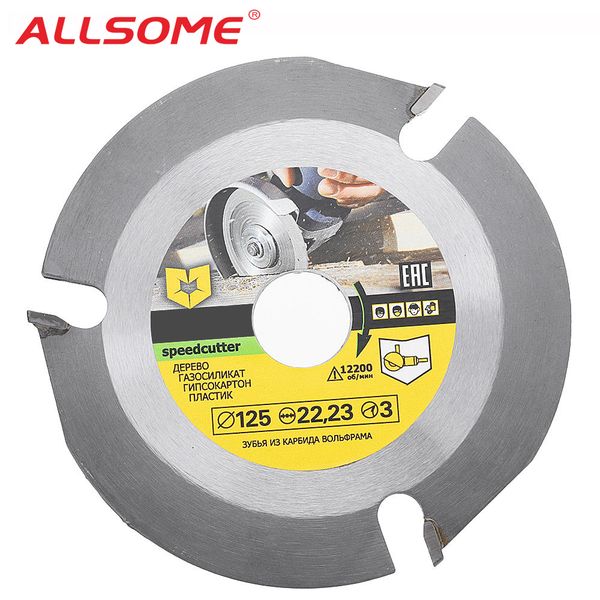 

allsome 125mm 3t circular saw blade multitool grinder saw disc carbide tipped wood cutting disc ht2327
