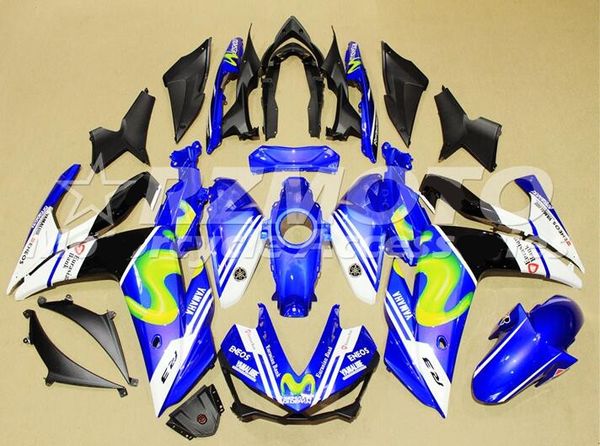 

new injection mold abs plastic motorcycle fairing kit for yamaha r3 r25 2014 2015 2016 14 15 16 cowlings bodywork set custom blue