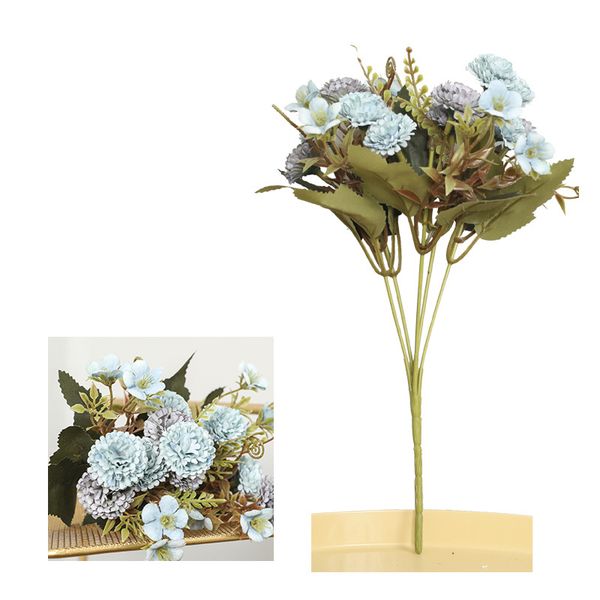

artificial simulation carnation flower bunch bridal wedding party bouquet decors