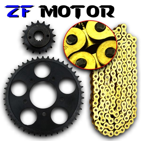 

1 set front and rear gear sprocket chain & 525hv-120l chain for steed steed400 steed600 400 600 motorcycle accessories