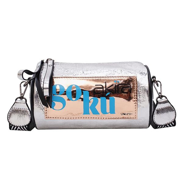 

molave female soft pu zipper letter print contrast crossbody bag brand new and messenger bag zz2