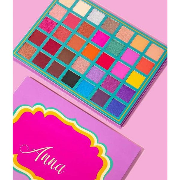 

Brand ANNA 35 Colors Eye shadow Latest style ANNA 1:1 35 Colors Eye shadow Palette Matte and Shimmer DHL free shipping In stock