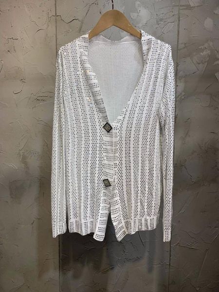 

2019 spring new women fashion diamonds cardigan sweater ddxgz3, White;black