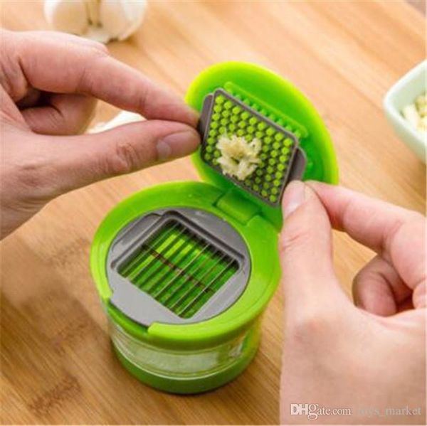 

практическая домашняя кухня набор инструментов чеснок пресс чоппер slicer ручной прижим чеснок grinder box независимая упаковка