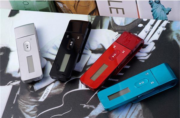 

8gb hifi lossless mp3 entry-level portable sport clip music player with fm radio usb disc voice recorder