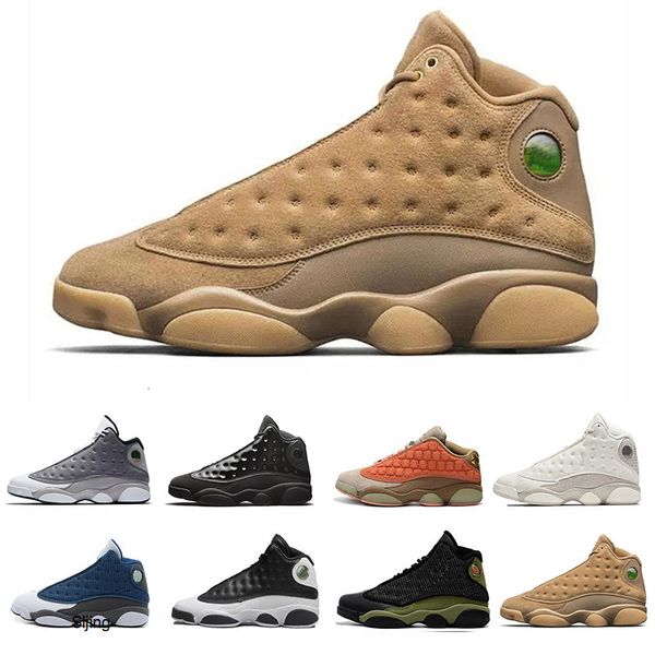 

2020 13 13s wheat mens basketball shoes bred black cat he got game chris paul away xiii athletics sports designer sneakers size 40-47
