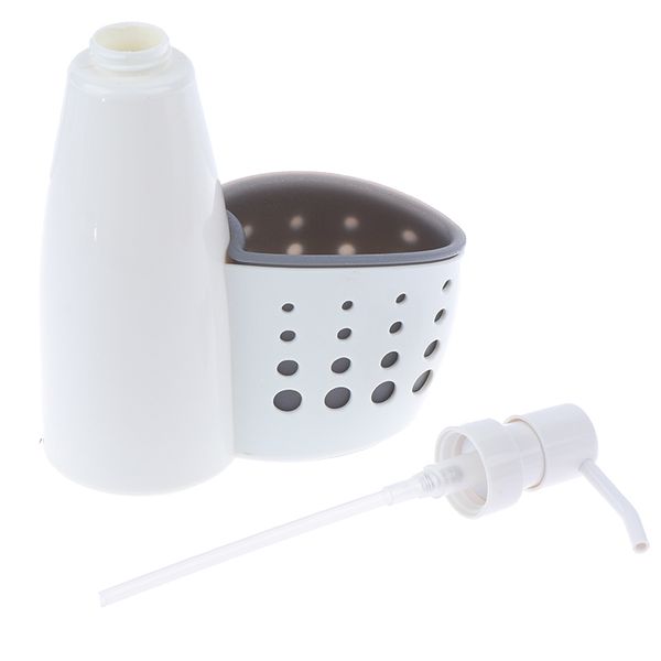 

2 в-1 16 х 21см диспенсер коробка для хранения жидкого моющего средства губка сушилка для посуды мыло держатель