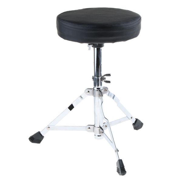 

stool for battery with padded seat black