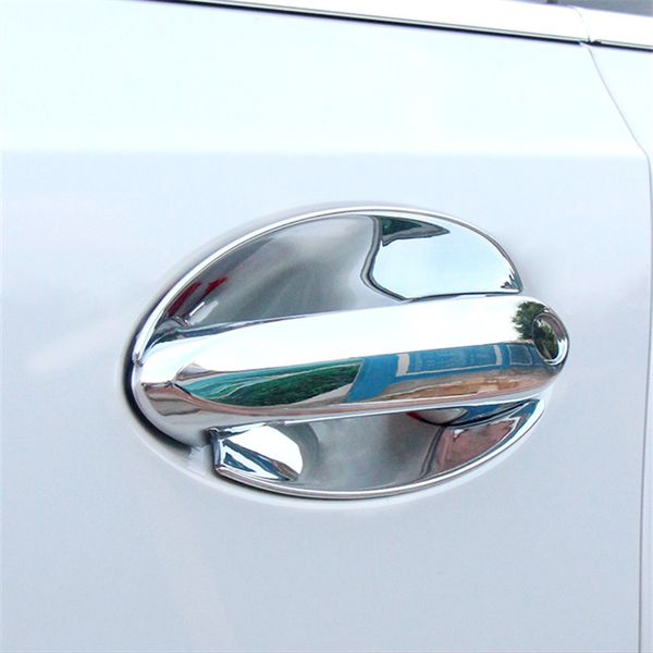 Chrome Внешняя ручка для ручки двери отделку рамы для BMW 3 серии G20 G28 2020 автомобиль дверной рулькой чаша защитная крышка наклейки