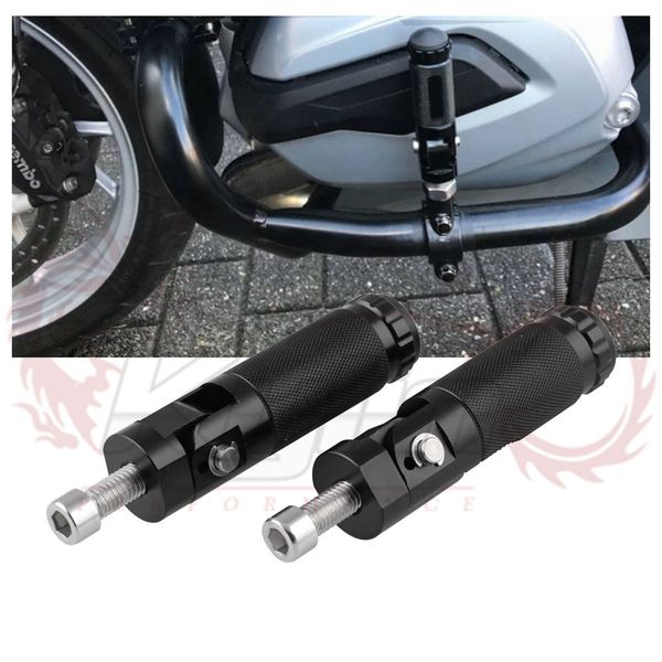 

motorcycle folding footrests foot rest pegs rear pedals set universal aluminum for motorbike motorcycle parts