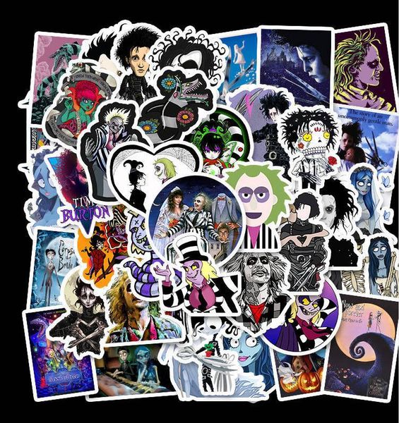 

50 non-repeating cartoon vsco stickers trolley case lapstickers car motorcycle bicycle guitar scooter funny cool stickers for child d02