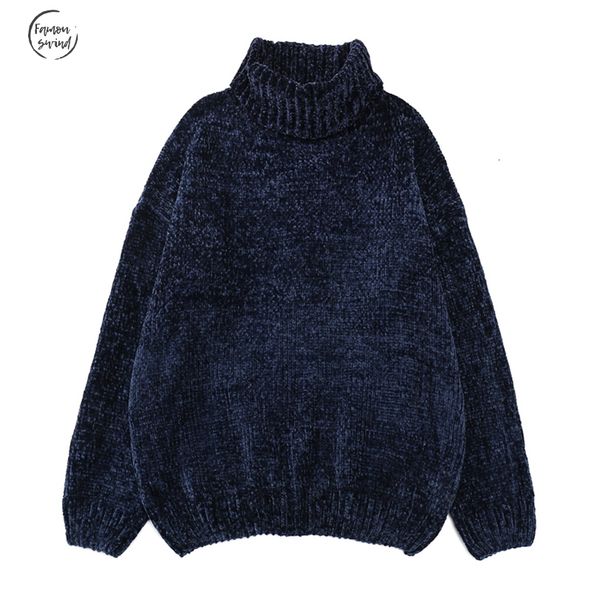 

quality sweater high velvet autumn winter womens port chenille velvet wind gold neil turtleneck regular jumper knitted female, White;black