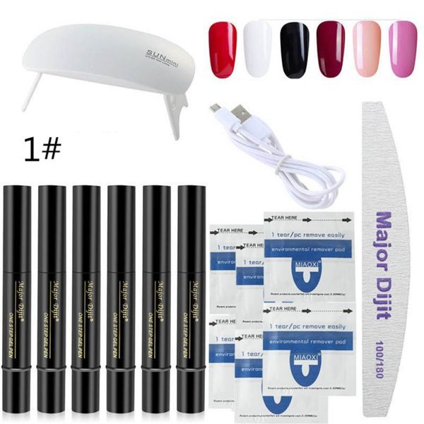 

nail polish kit nail set uv led lamp dryer with 10pcs gel polish kit soak off manicure tools set gel