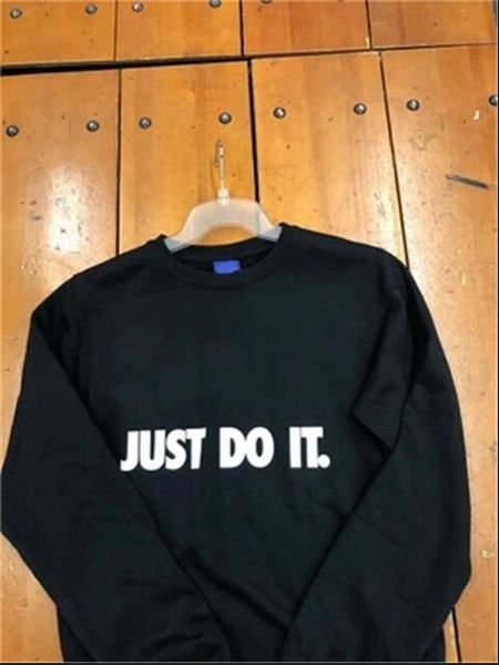 

дизайнер толстовки пуловер sweatershirt с длинным рукавом модный бренд мужские топы o-образным вырезом с логотипом одежды, Black