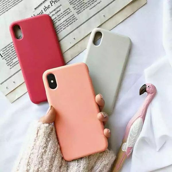 

new design silicone case for iphone 7 8 plus phone silicon cover for iphone x 6s 6 plus for apple retail box