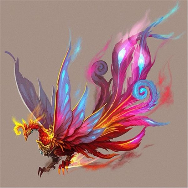 

full square/round drill 5d diy diamond painting "phoenix" embroidery cross stitch mosaic home decor art experience toys gift a0871
