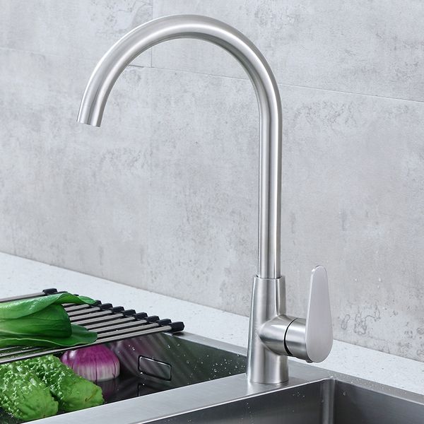 

304 stainless steel kitchen sink and cold mixing faucet goddess 110 high valve in vitro welding weight 1.3kg