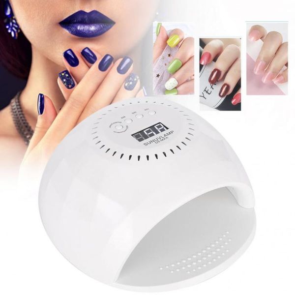 

uv led lamp 120w nail art lamp dryer fast drying gel polish curing uv/led light manicure tool nail drying amps light