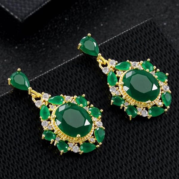 

vintage geometric drop rhinestone dangle earrings crystal pendant earrings for women girls cubic zirconia party wedding jewelry, Silver