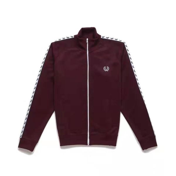 

2020 new original british style street men and women couple wear embroidered cardigan jacket national tide brand jacket size s-xl, Black;brown