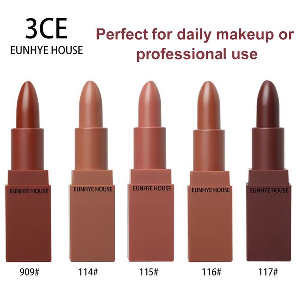 

3ce eunhye house lips makeup matte lipstick moisturizing lasting easy use make up lip colors lip tint makeup