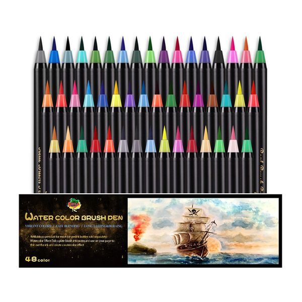 

marker set loose packaging watercolor brush pen