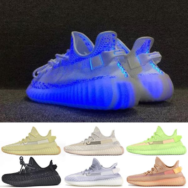 

36 48 fashion triple blue black clay static reflective antlia lundmark trfrm glow mens running shoes women trainers sneakers size