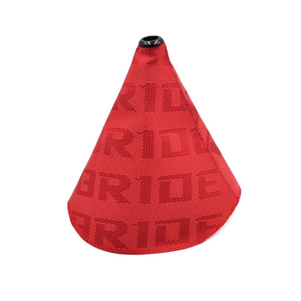 

red bride hyper fabric shift knob shifter boot cover racing car gear shift knob collars carbon fiber car manual gaiter