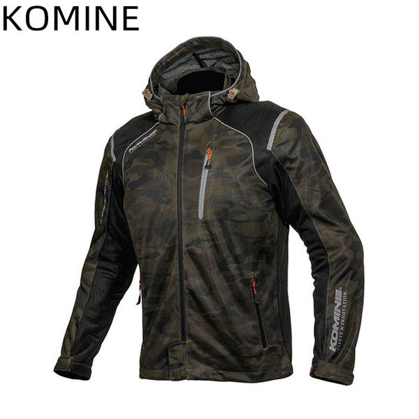 

komine japanese original men motorcycle jacket motocross jacket breathable anti-fall moto protective gear armor