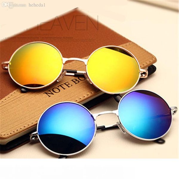 

wholesale-classic fashion vintage round sunglasses women female sun glasses vintage circle men eyewear feminine goggles sunglass, White;black