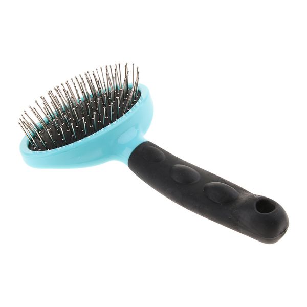

pet dog cat grooming massage comb for safe dematting & easy tangle removing