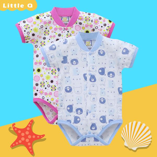 

Baby 100% Cotton Bodysuits 2 Piece/lot Boys and girls Clothes for 0-12 months Newborn One Piece Clothing Christmas
