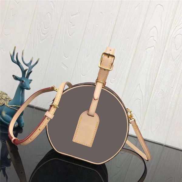 

designer crossbody bags boite chapeau soupl m52294 genuine leather luxury handbags purses single shoulder messenger bag women bags